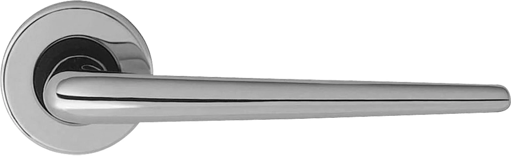 Linea Cali Brixia fényes króm körrozettás kilincsgarnitúra 760 RB 101 CR