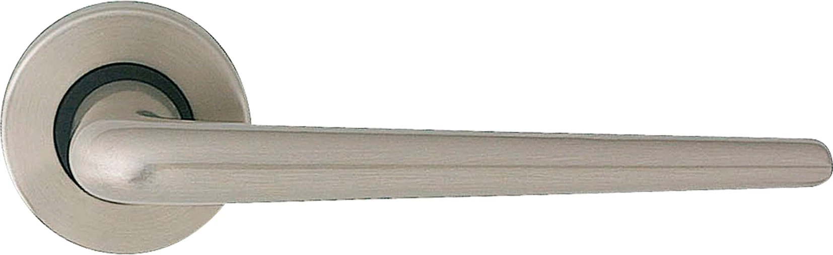 Linea Cali Brixia szatén nikkel körrozettás kilincsgarnitúra 760 RB 101 NS