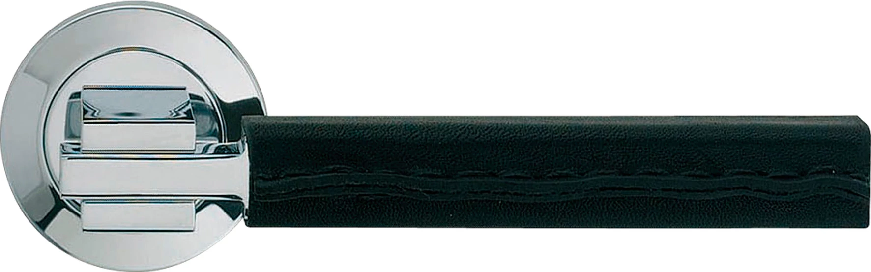 Linea Cali Elle Pelle fényes króm körrozettás kilincsgarnitúra 1052 RB 102 CR