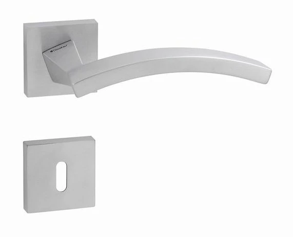 Linea Cali Profilo matt króm négyzetrozettás kilincsgarnitúra 1040 RB 019 CS
