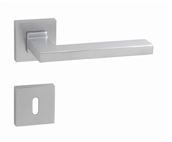 Linea Cali Sintesi matt króm négyzetrozettás kilincsgarnitúra 1300 RB 019 CS