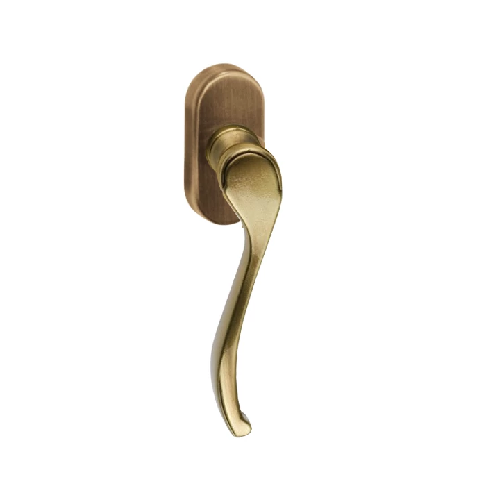 Maestro Toledo súrolt bronz ablakfélkilincs