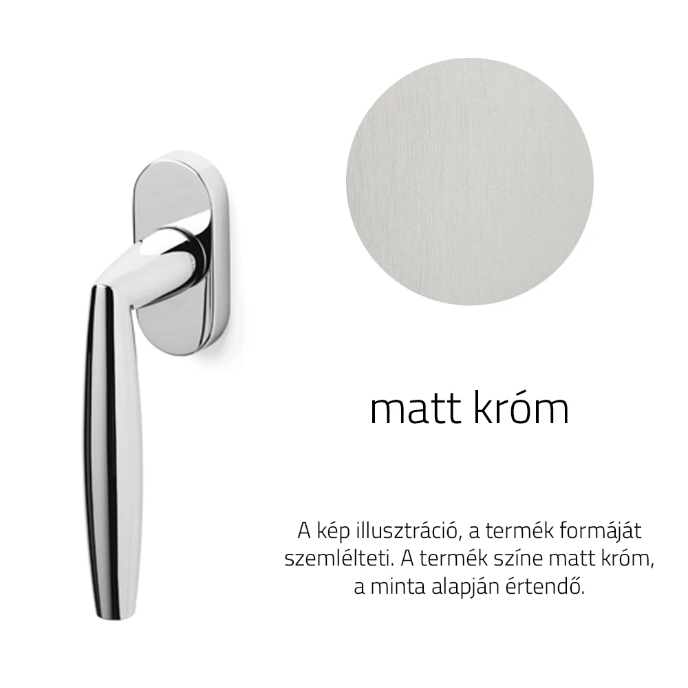 Olivari Aurelia matt króm ablakfélkilincs K185