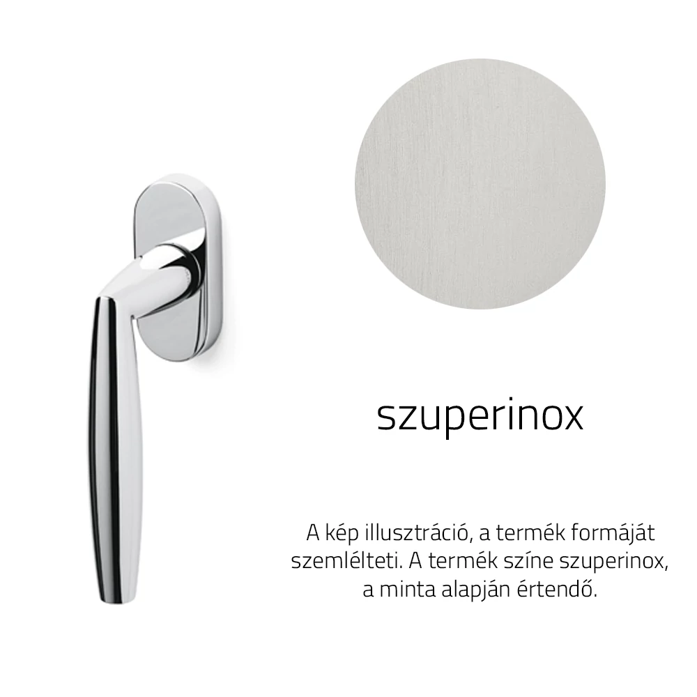 Olivari Aurelia szuperinox ablakfélkilincs K185