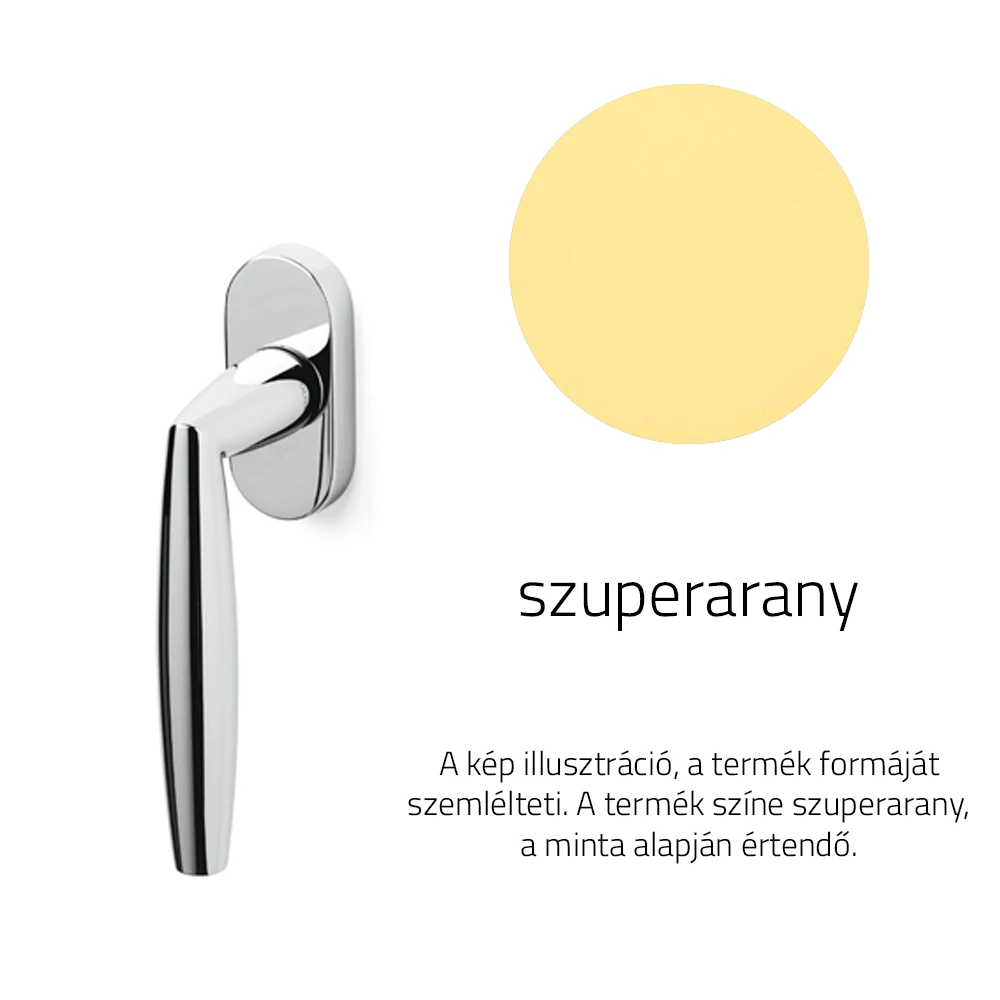 Olivari Aurelia szuperarany ablakfélkilincs K185