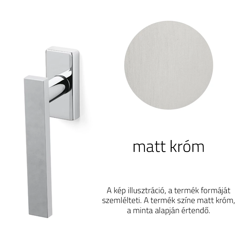 Olivari Blade matt króm ablakfélkilincs K213