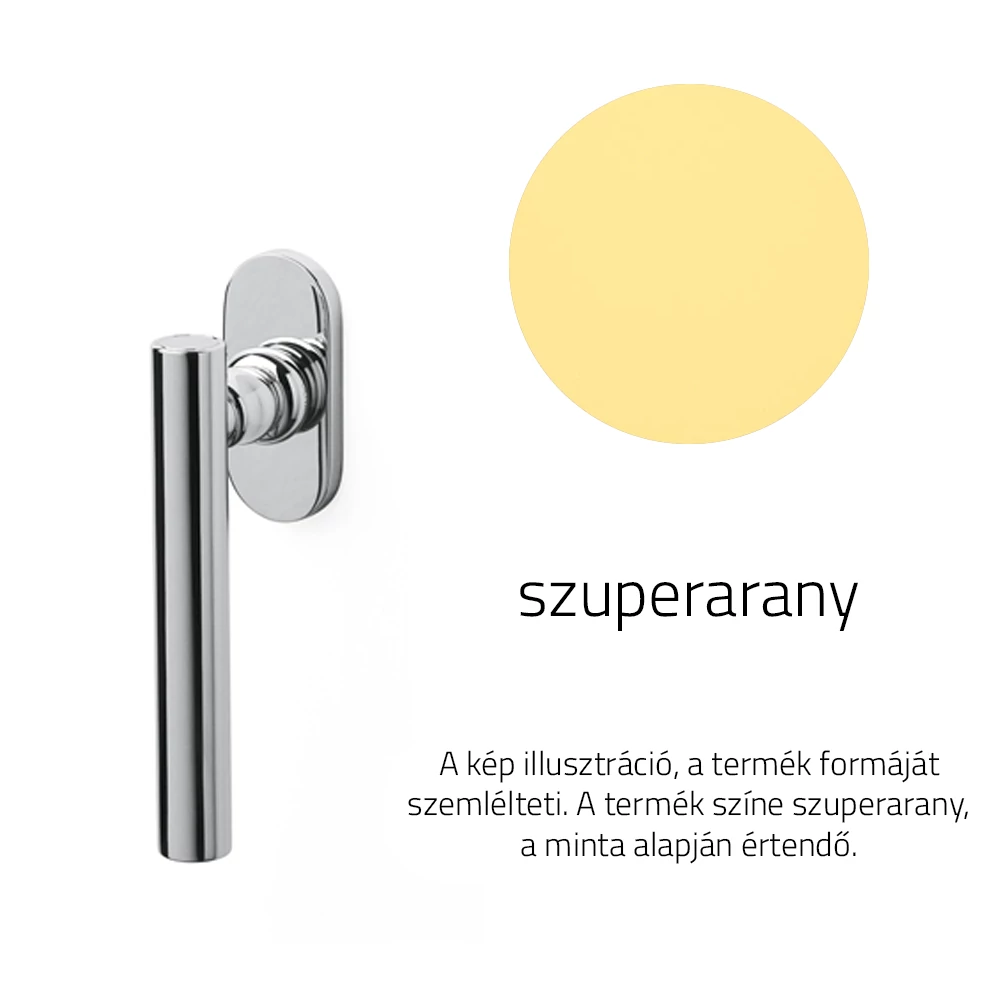 Olivari Dolce Vita szuperarany ablakfélkilincs K243B
