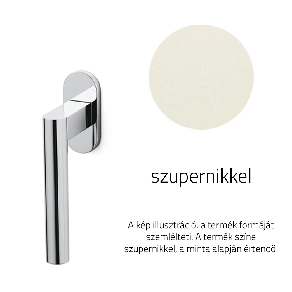 Olivari Euclide fényes szupernikkel ablakfélkilincs K229B
