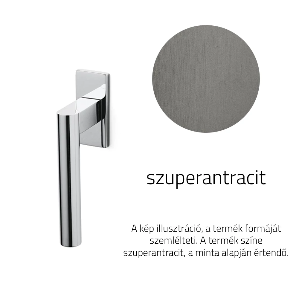 Olivari Euclide Q szuperantracit ablakfélkilincs K230B