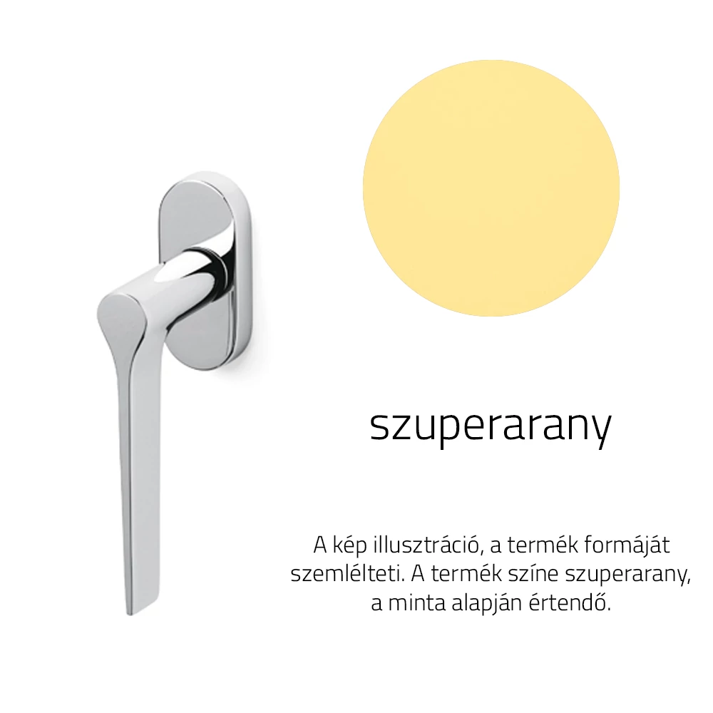Olivari Lama szuperarany ablakfélkilincs K107