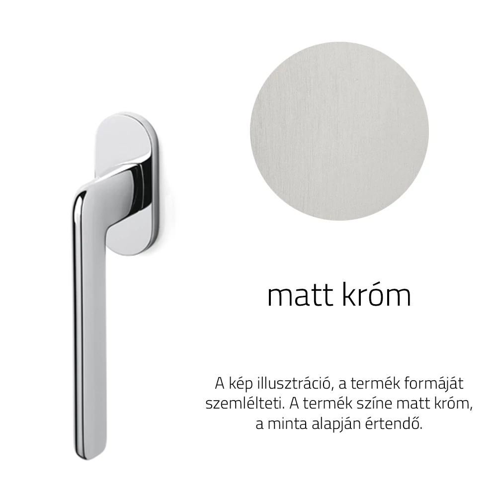 Olivari Marbella matt króm ablakfélkilincs K237B