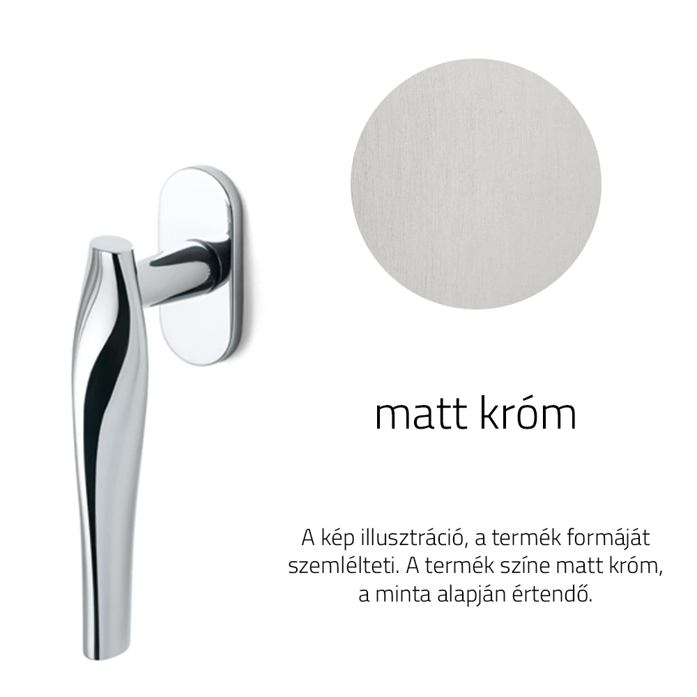 Olivari Marilyn matt króm ablakfélkilincs K252B