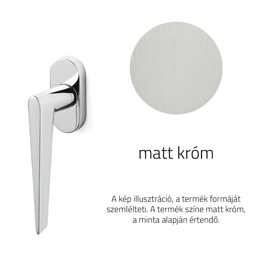 Olivari Nina matt króm ablakfélkilincs K234