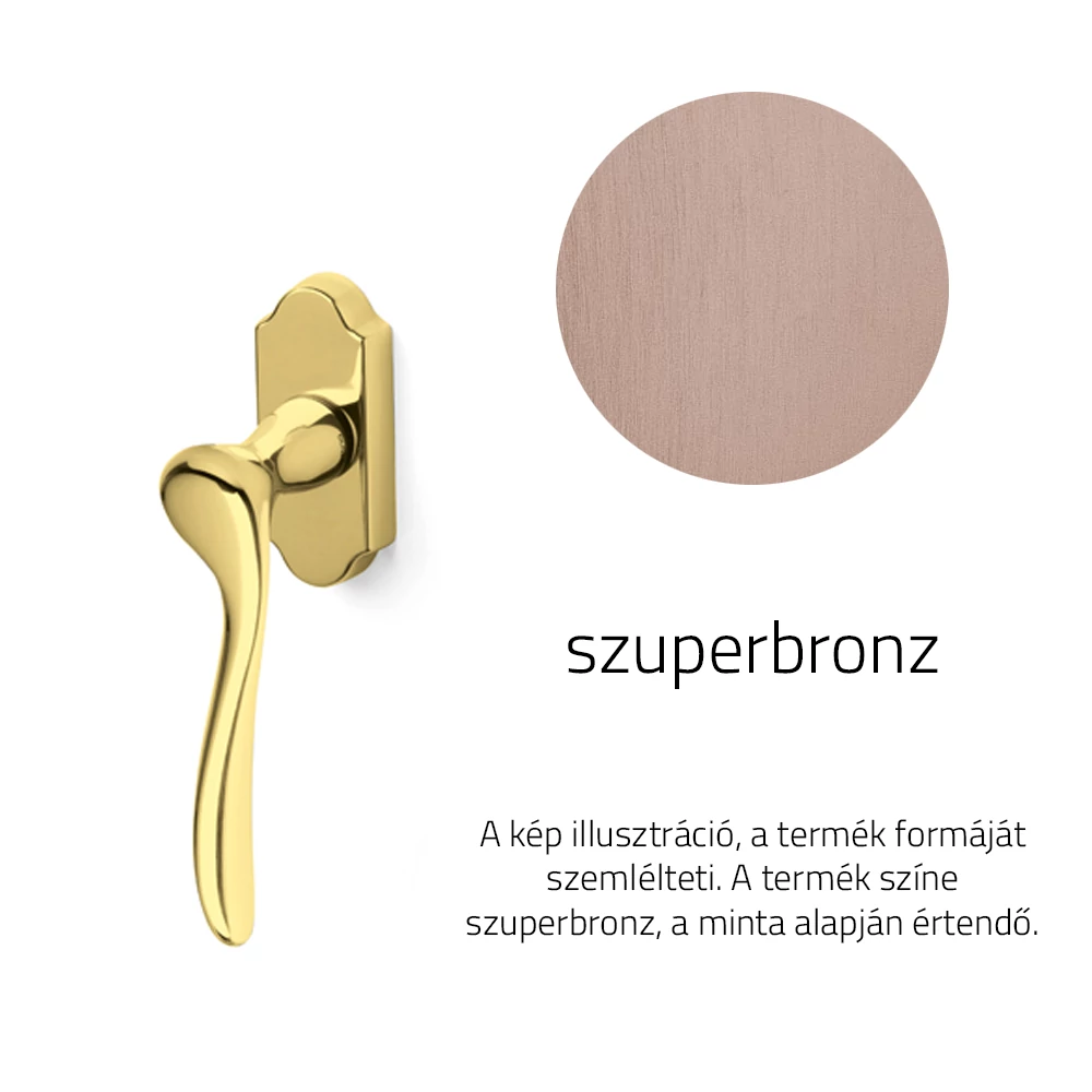 Olivari Orvieto szuperbronz ablakfélkilincs K170