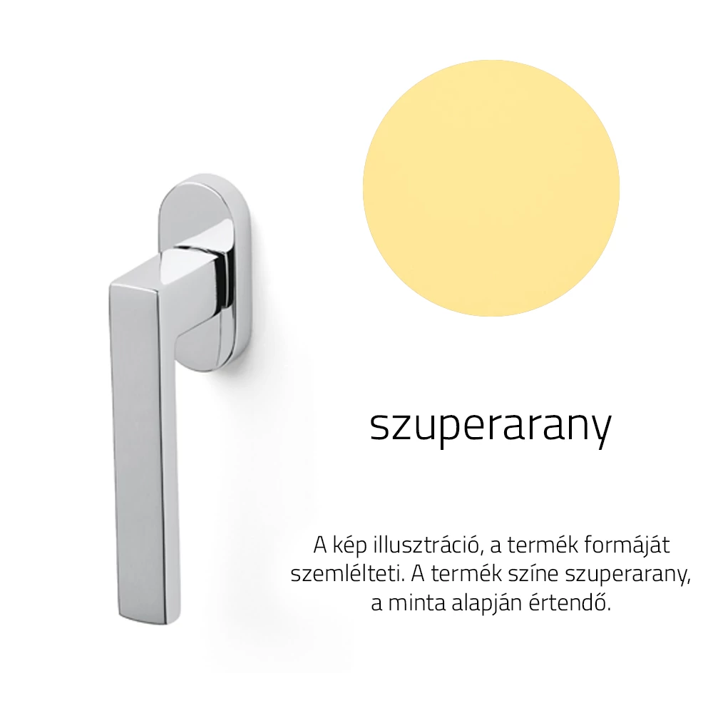 Olivari Planet szuperarany ablakfélkilincs K195