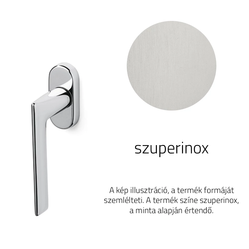 Olivari Tecno szuperinox ablakfélkilincs K182