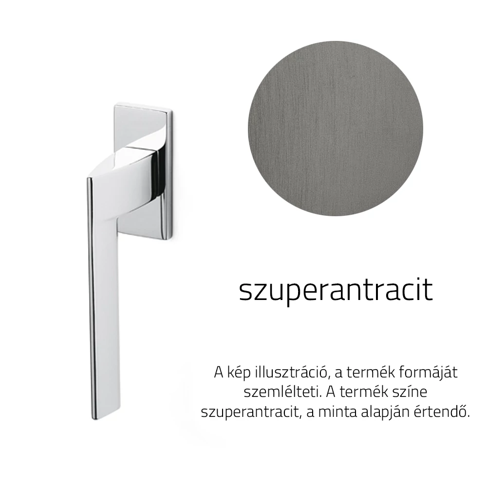Olivari Trend szuperantracit ablakfélkilincs K228B
