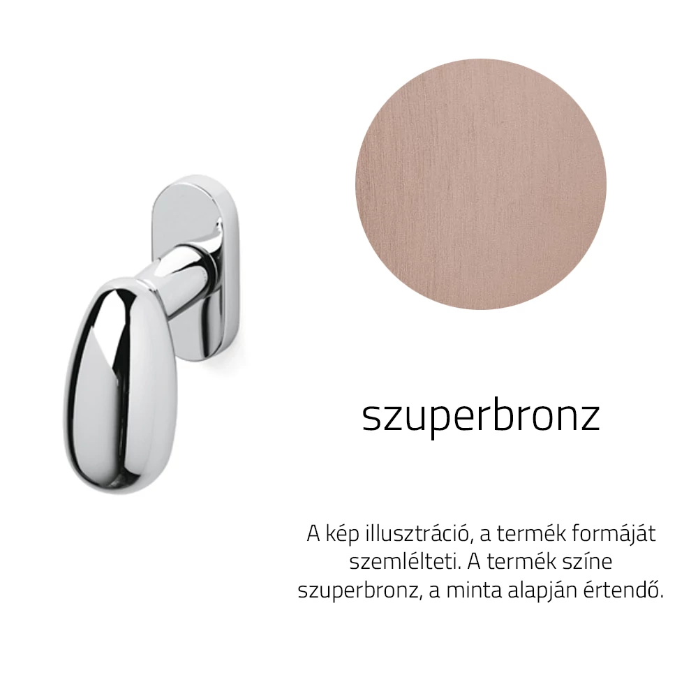 Olivari Uovo szuperbronz ablakfélkilincs K108