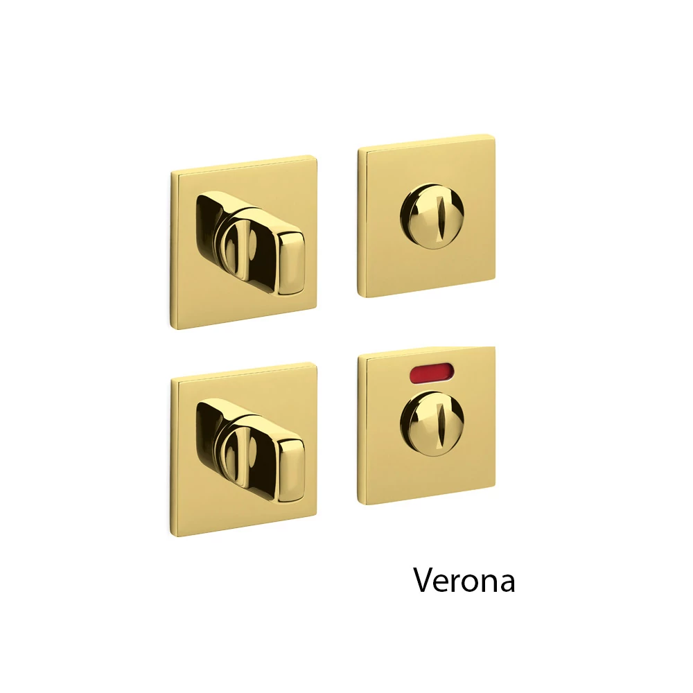 Olivari Verona Q szuperarany WC négyzetrozetta H117V6B