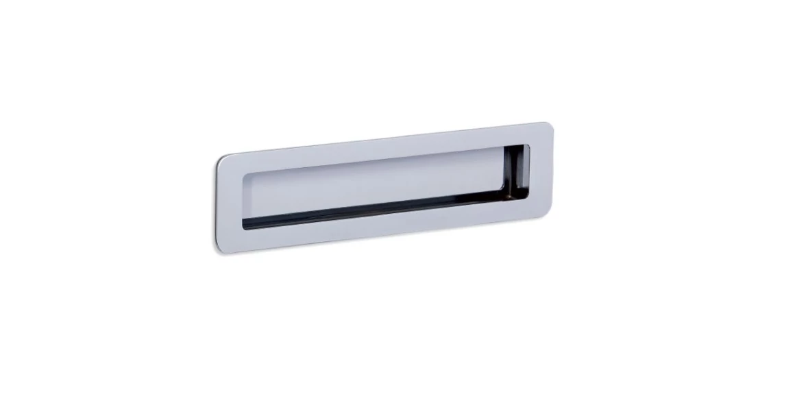 Viefe LOW fogantyú  64 mm, fém, fényes króm