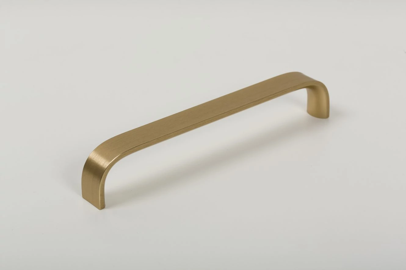 Viefe SENSE fogantyú MINI  96 mm, alumínium, csiszolt sárgaréz