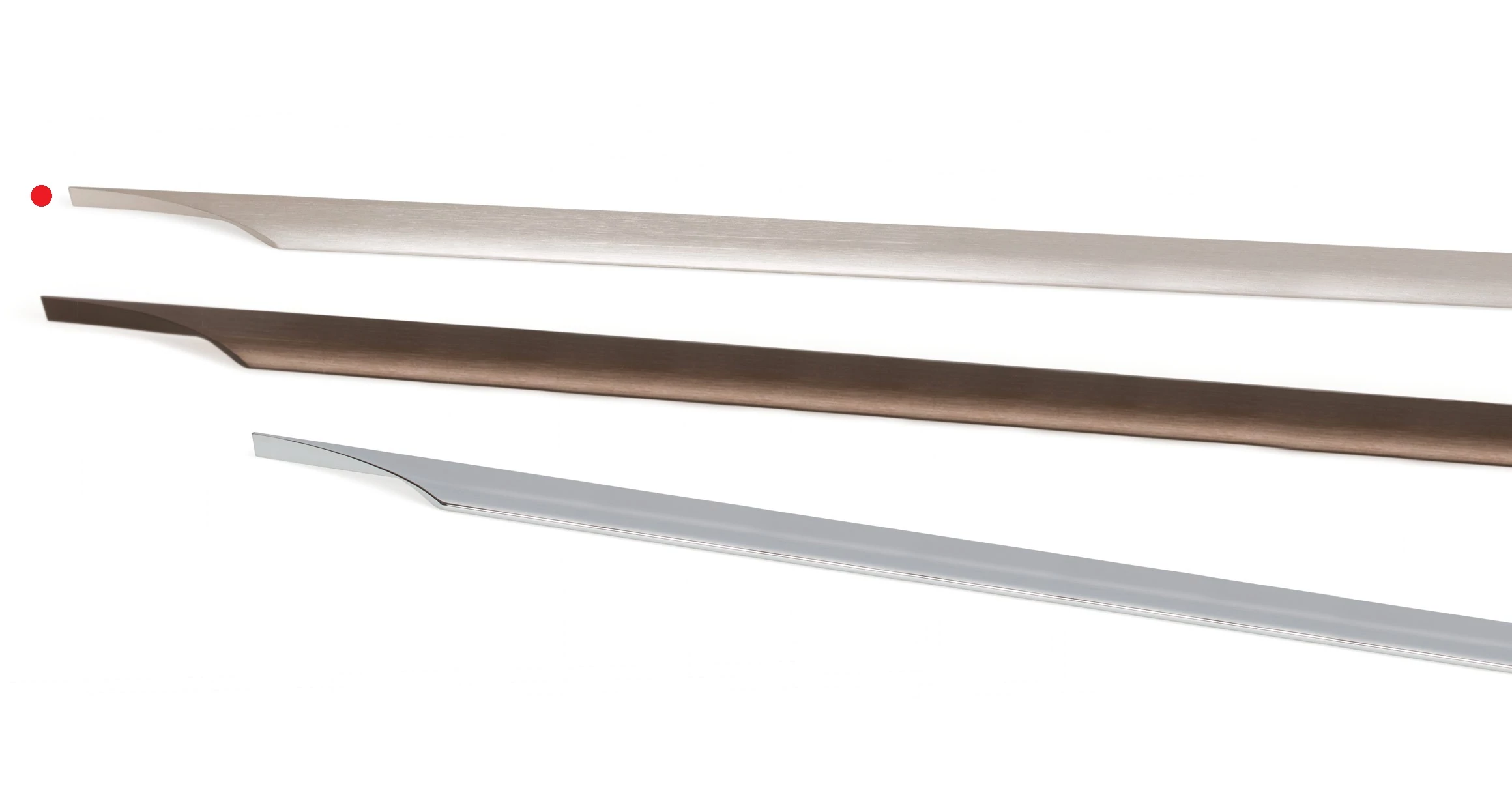 Viefe BRIKK fogantyú 320-1060 mm, alumínium, szálcsiszolt (inox hatású)