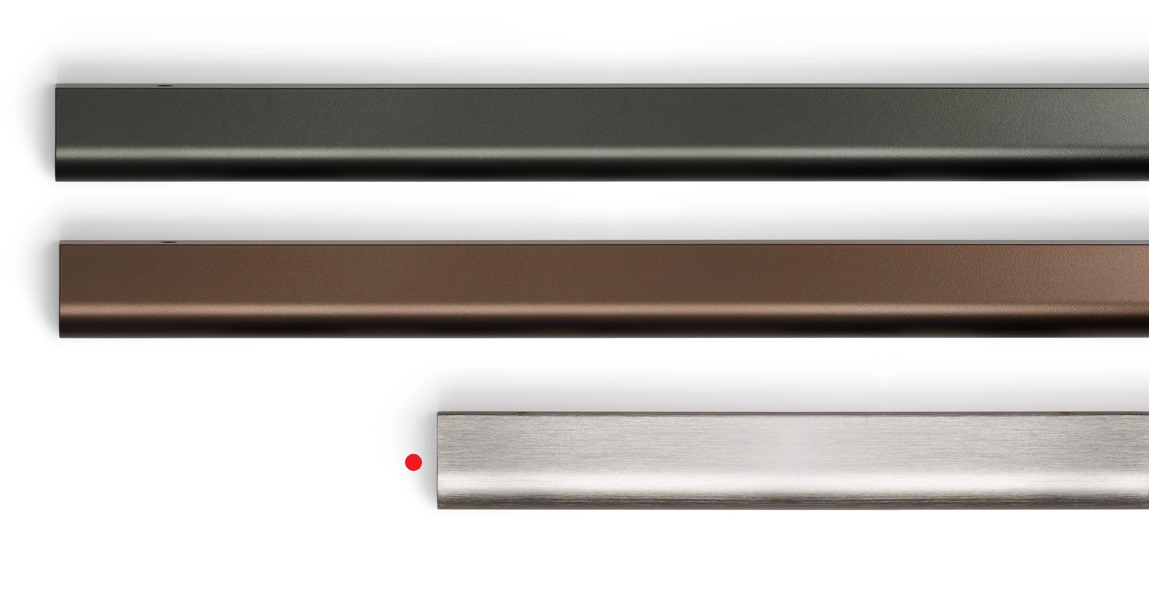 Viefe ONA fogantyú 1056 mm, alumínium, szálcsiszolt (inox hatású)
