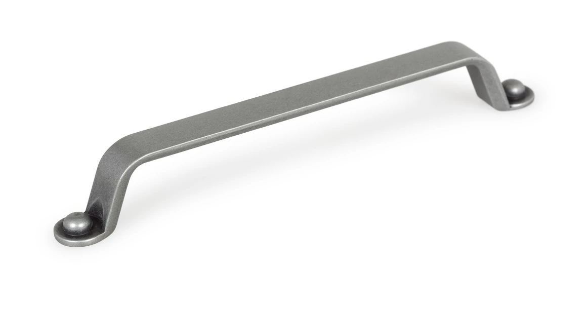 Viefe BUTTON fogantyú 160 mm, fém, ónszürke