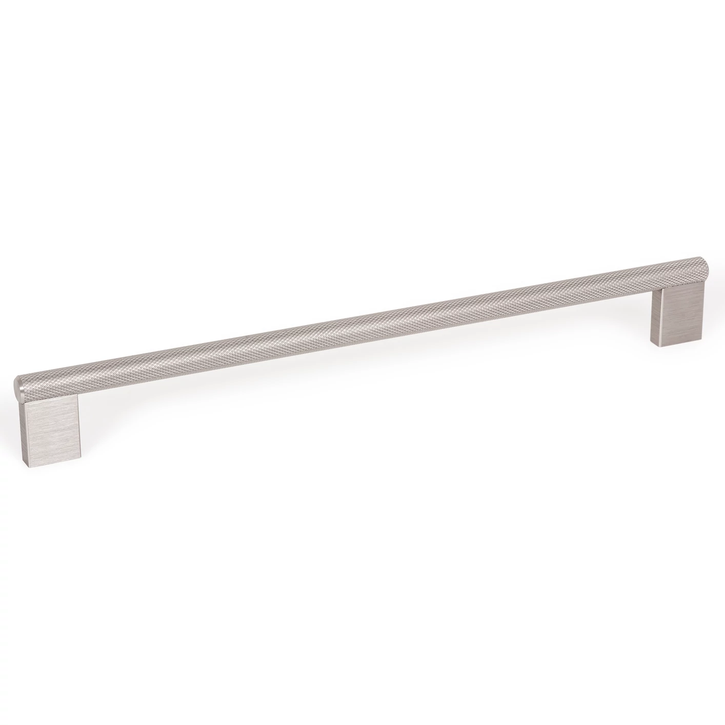 Viefe GRAF mini fogantyú 256 mm, fém, szálcsiszolt (inox hatású)