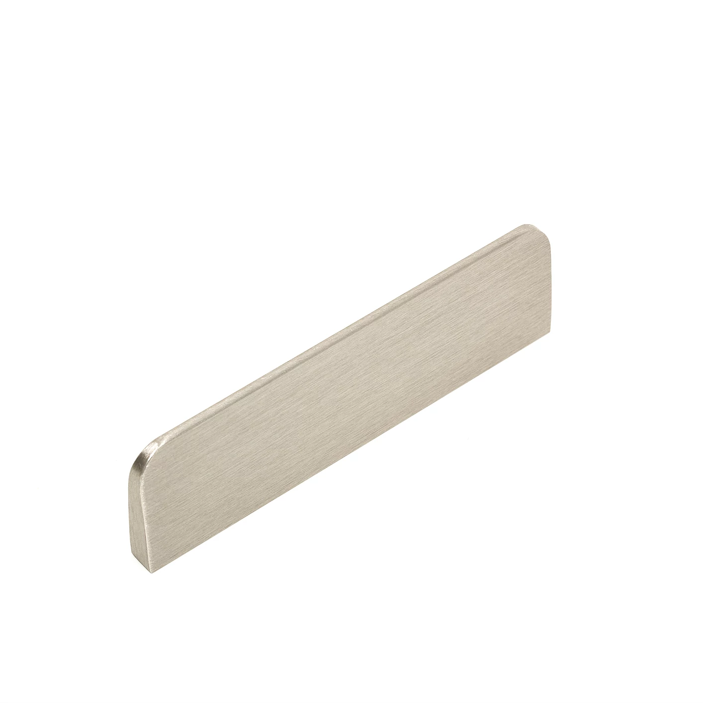 Viefe Peak fogantyú  64 mm, fém, szálcsiszolt (inox hatású)