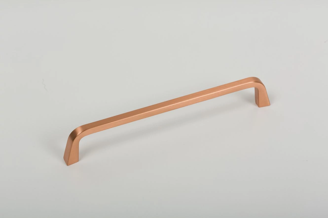 Viefe ESTE fogantyú 160 mm, fém, csiszolt vörösréz
