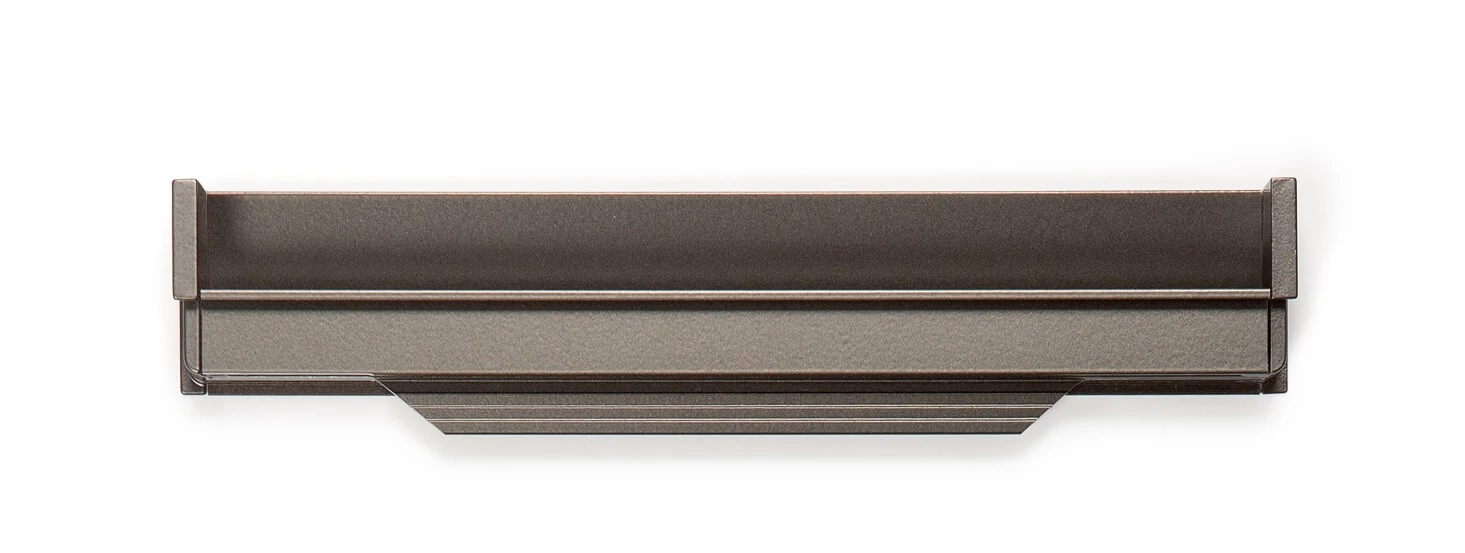 Viefe HEXXA fogantyú élbe ültethető, 1100 mm, alumínium, metál szürke