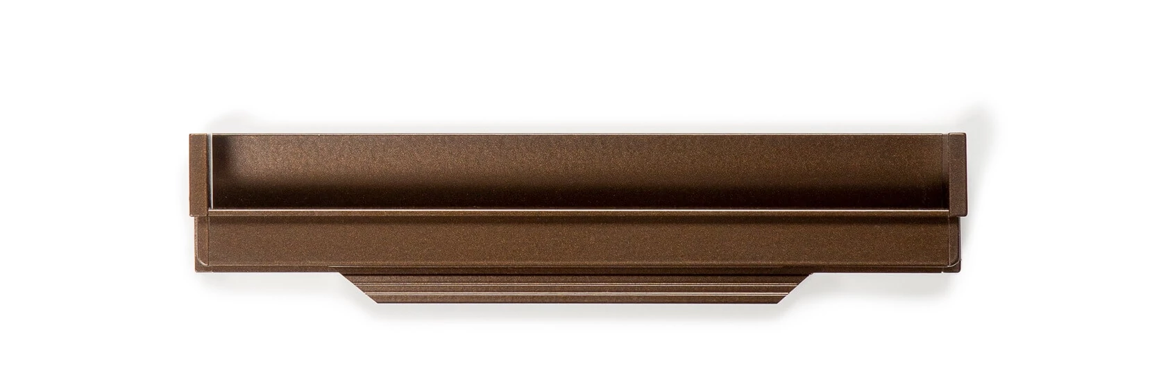 Viefe HEXXA fogantyú élbe ültethető, 1100 mm, alumínium, metál barna