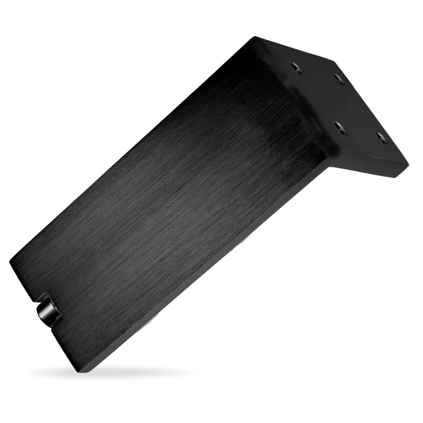Viefe FONDA bútorláb, 150 mm, alumínium, csiszolt fekete