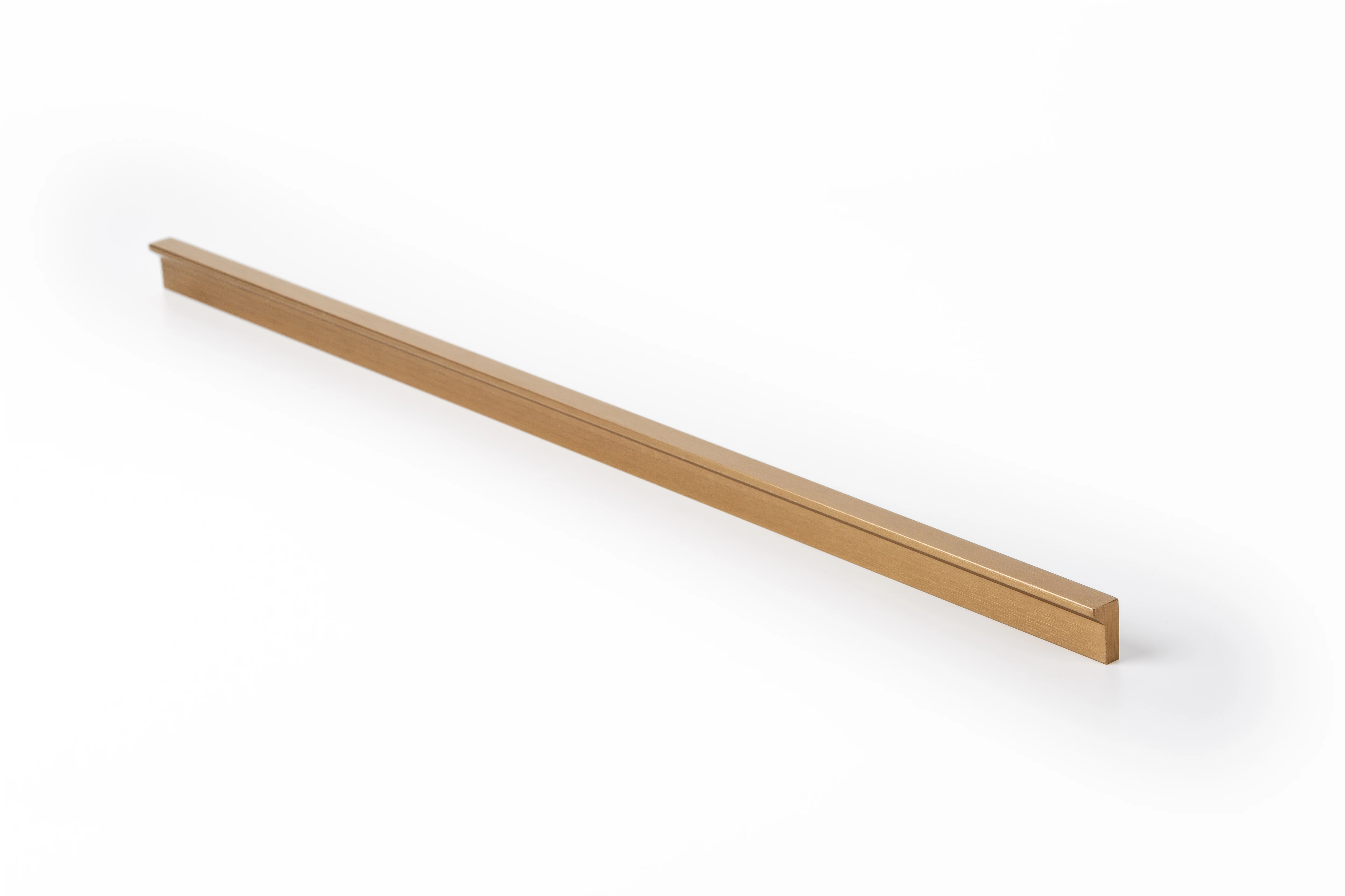 Viefe ANGLE fogantyú 192 mm, alumínium, csiszolt sötét sárgaréz
