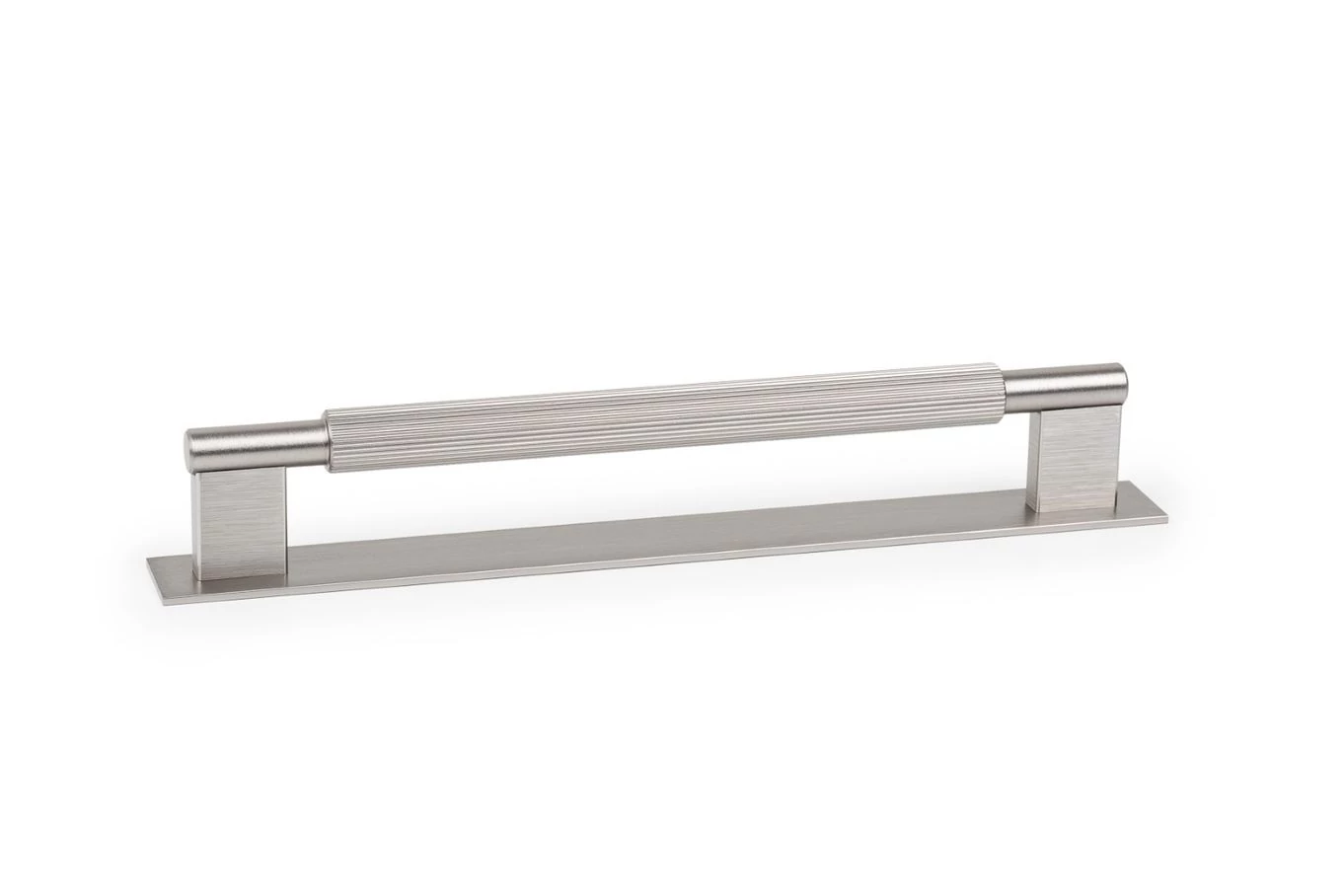 Viefe ARPA PLATE fogantyú 192 mm, alumínium, szálcsiszolt (inox hatású)