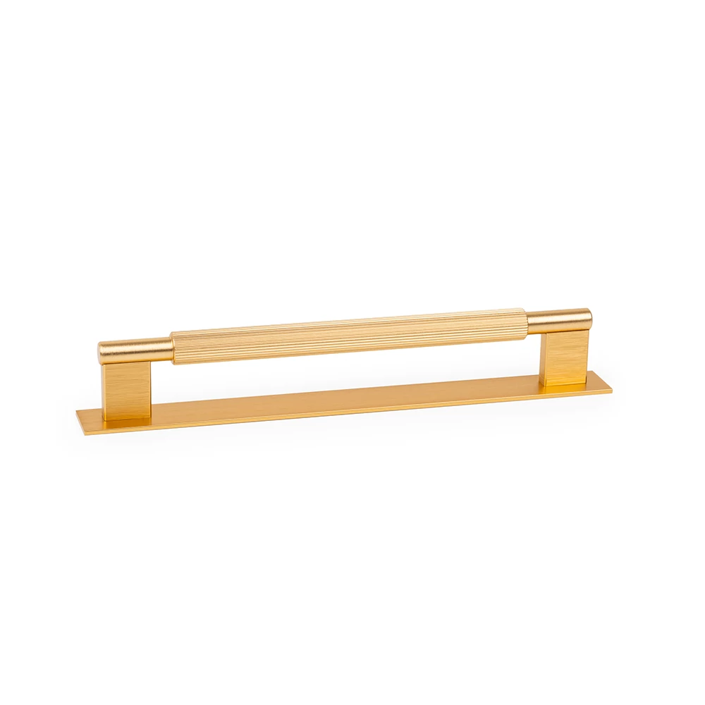 Viefe ARPA PLATE fogantyú 192 mm, alumínium, sötét sárgaréz