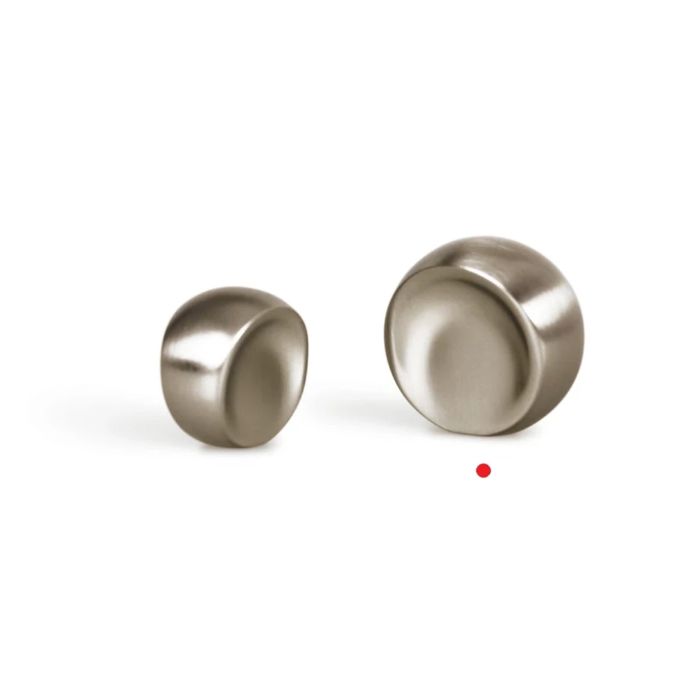 Viefe BALL gomb fogantyú, 29 mm, fém, szálcsiszolt