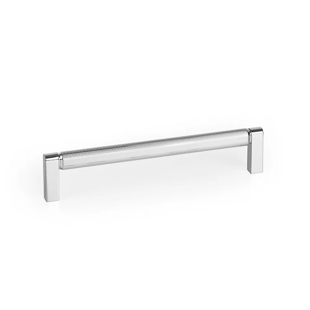 Viefe BROOKLYN fogantyú, 160 mm, alumínium, fényes nikkel
