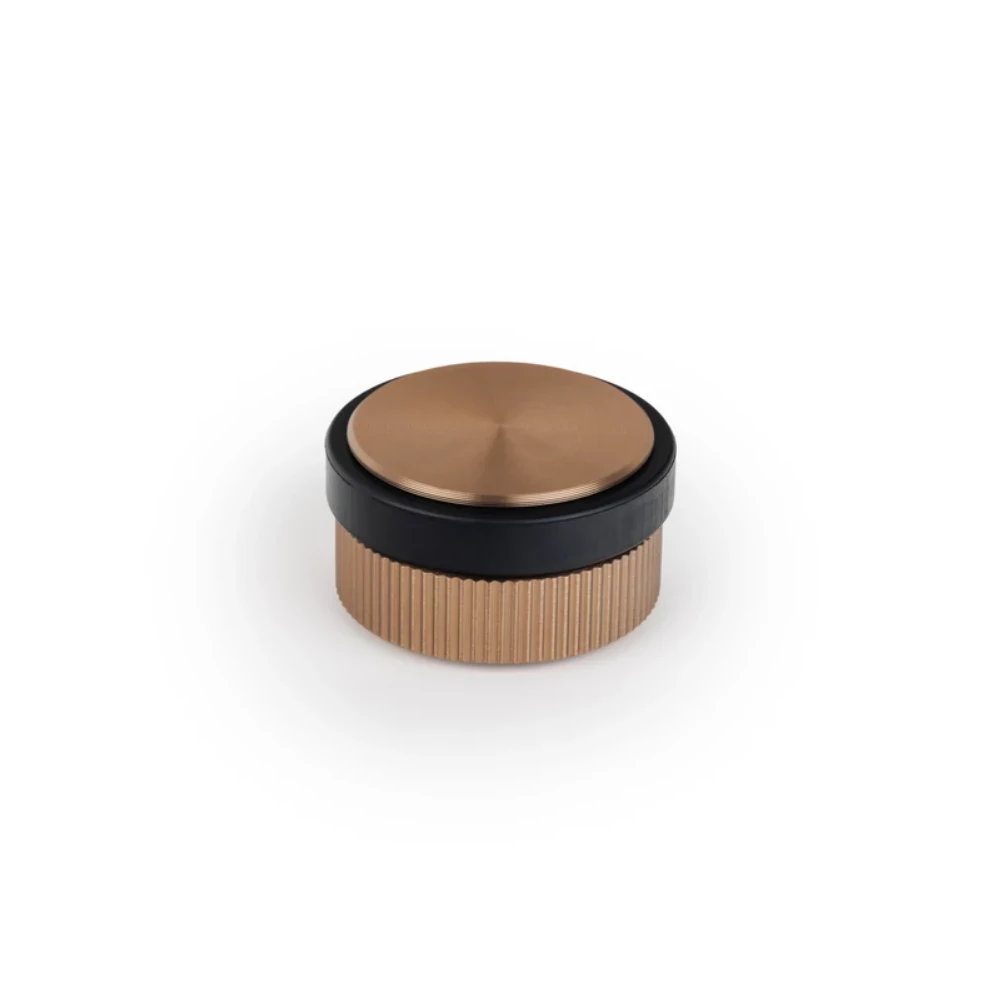 Viefe BROOKLYN ajtóütköző, 62 mm, alumínium, csiszolt pezsgő