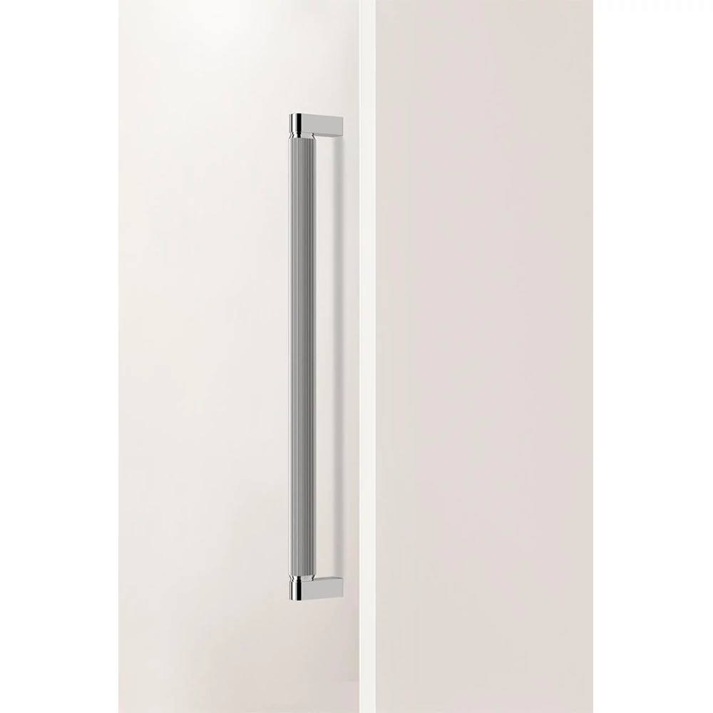 Viefe BROOKLYN BIG fogantyú frontról szerelhető, 448 mm, alumínium, fényes nikkel