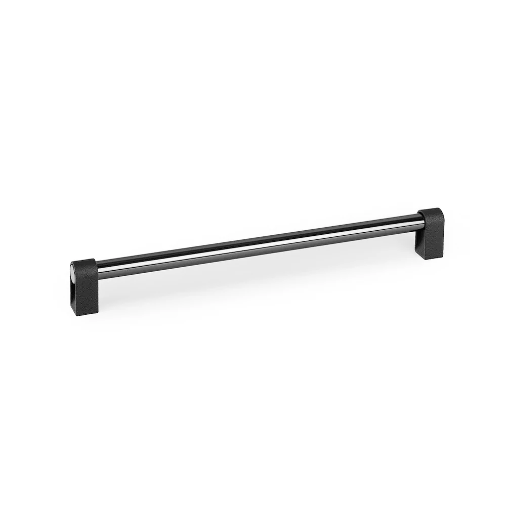 Fogantyú Viefe CASEY 320mm, alumínium, texturált láva fekete -  polírozott titán fekete