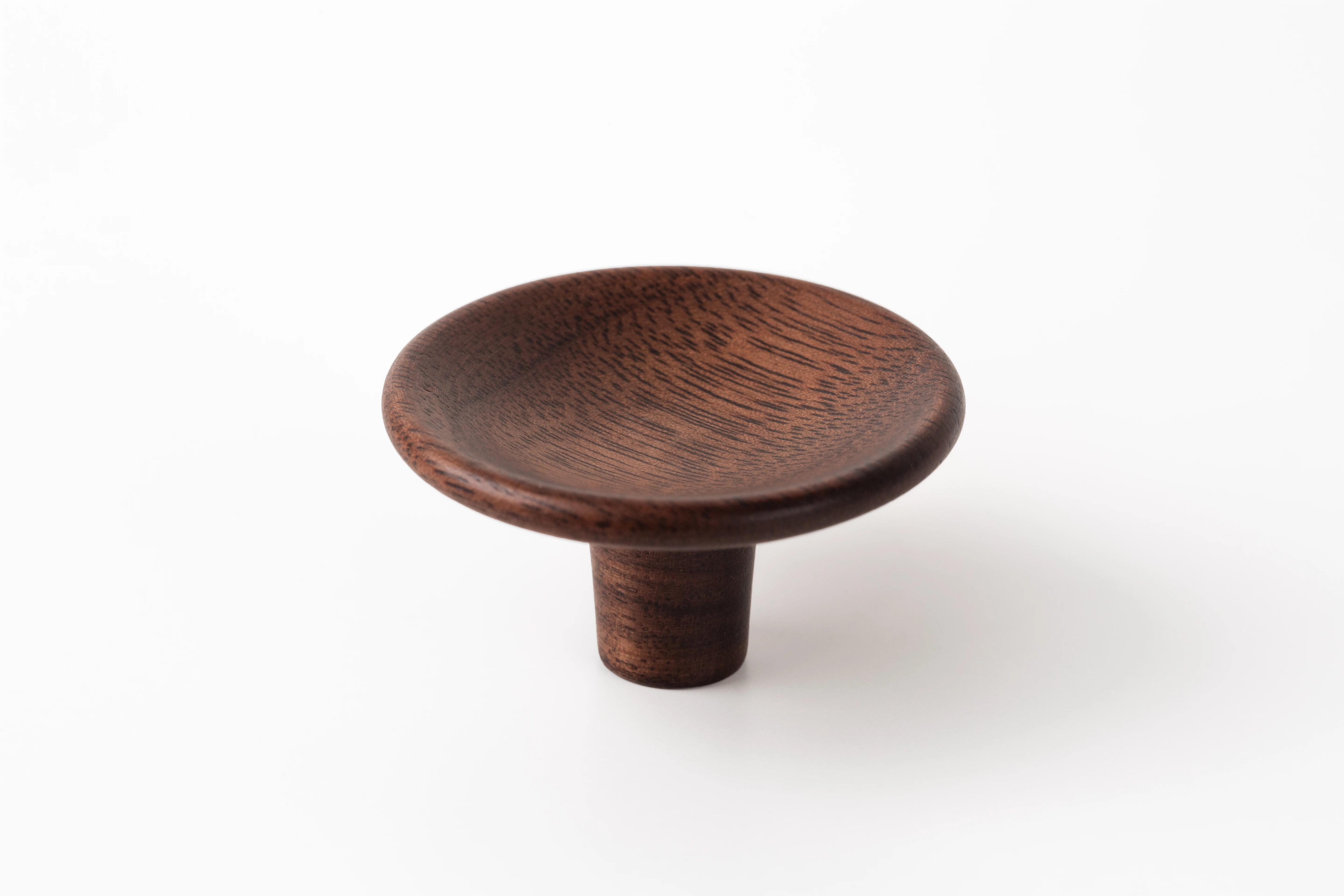 Viefe DISC fogantyú gomb, D38, fa, dió
