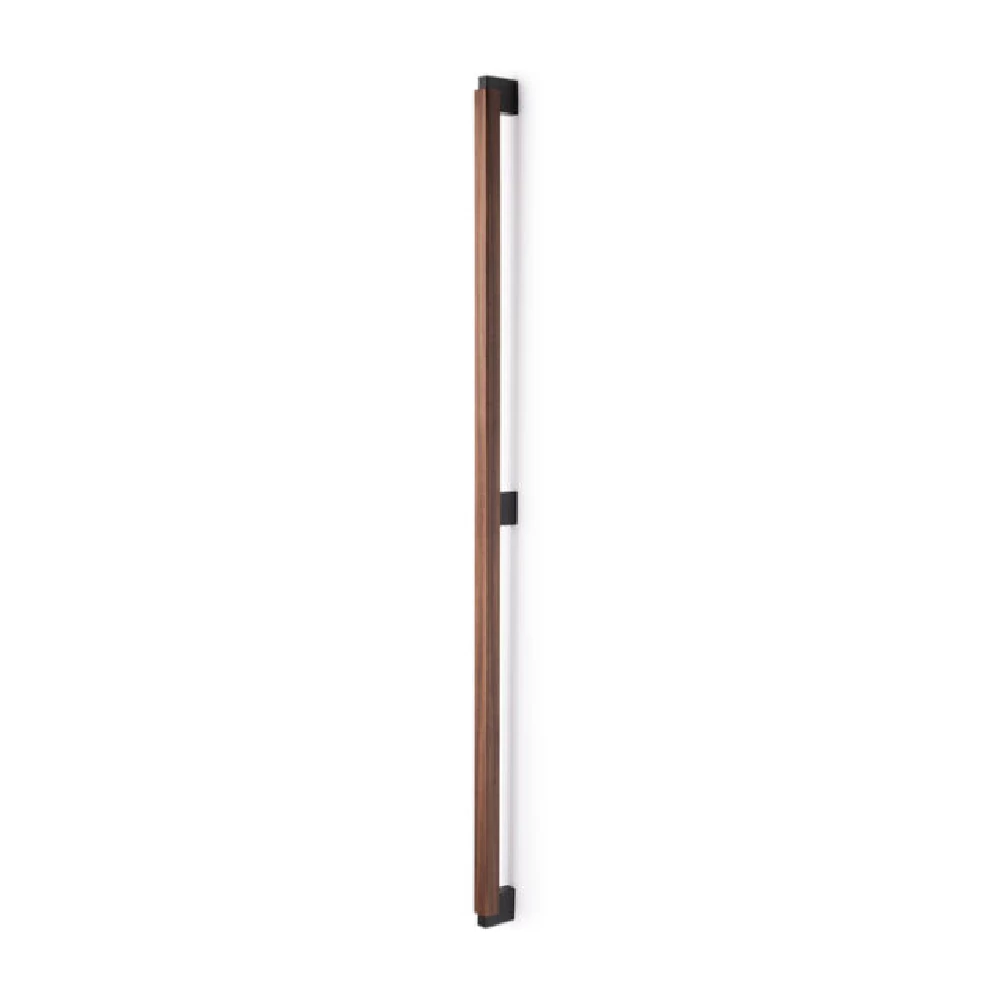 Viefe DUO Big frontról szerelhető fogantyú, 480/960mm, fém-fa, csiszolt láva szürke - dió 0668960NM2717