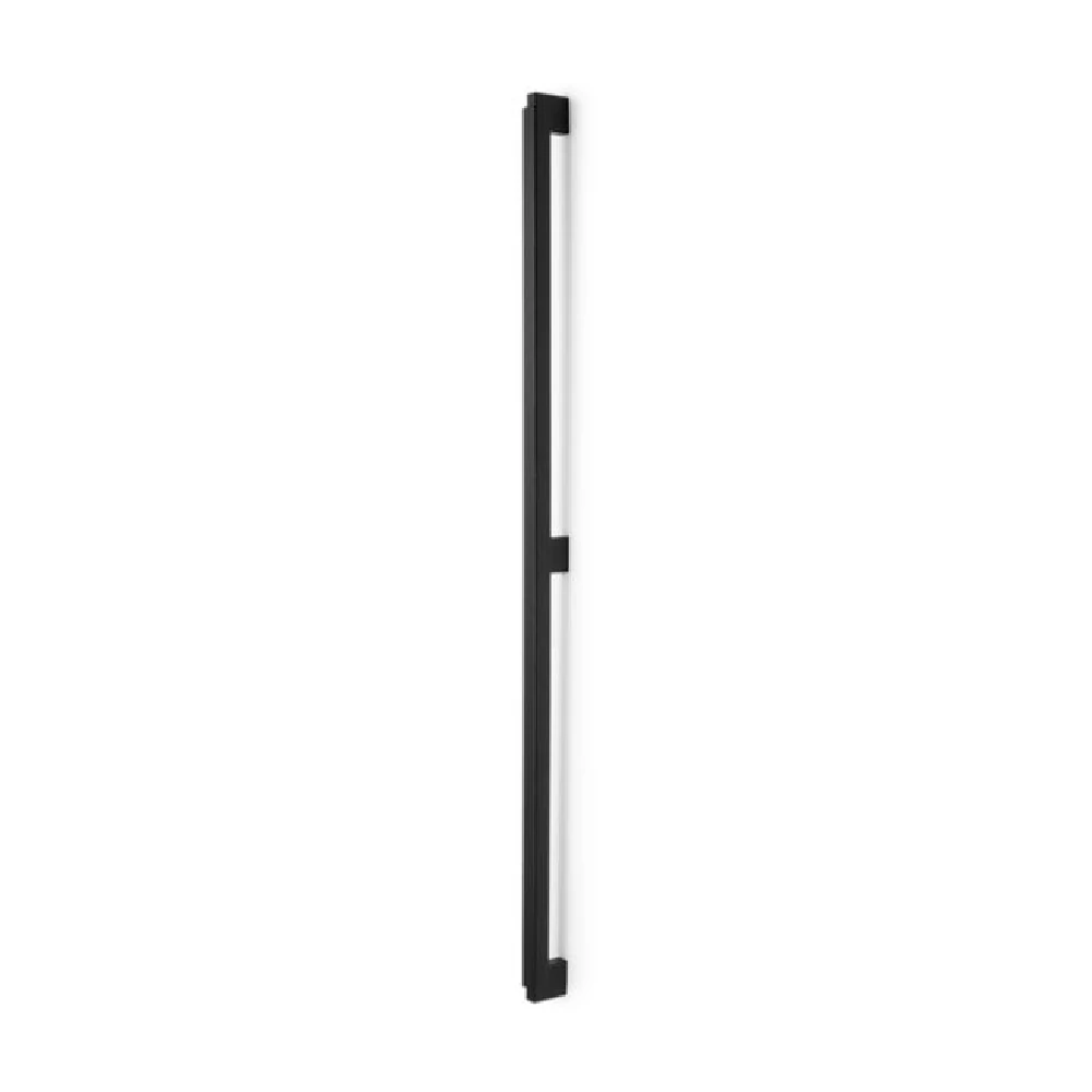 Viefe DUO Big frontról szerelhető fogantyú, 480/960mm, fém-fa, matt fekete - fekete 0668960NM2M2