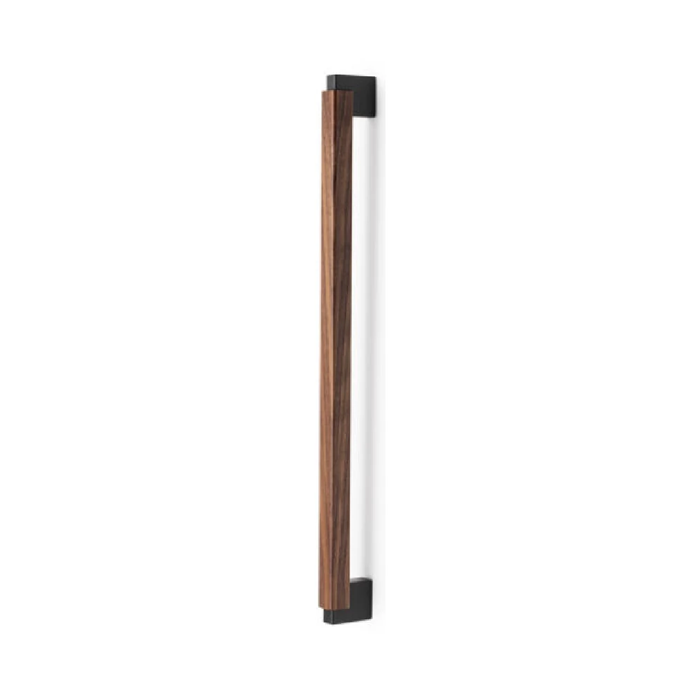 Viefe DUO Big kétoldalról szerelhető szett, 480mm, fém-fa, csiszolt láva szürke - dió 0670480NM2717