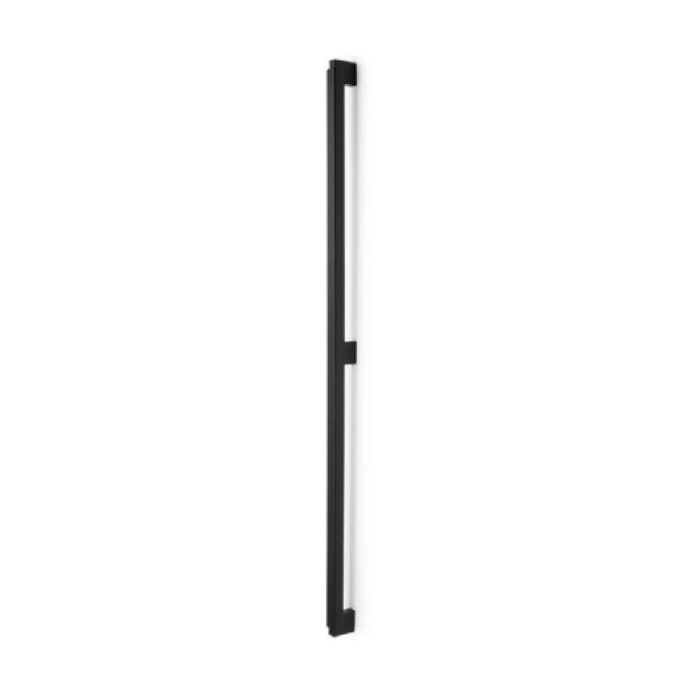 Viefe DUO Big kétoldalról szerelhető szett, 480/960mm, fém-fa, matt fekete - fekete 0670960NM2M2