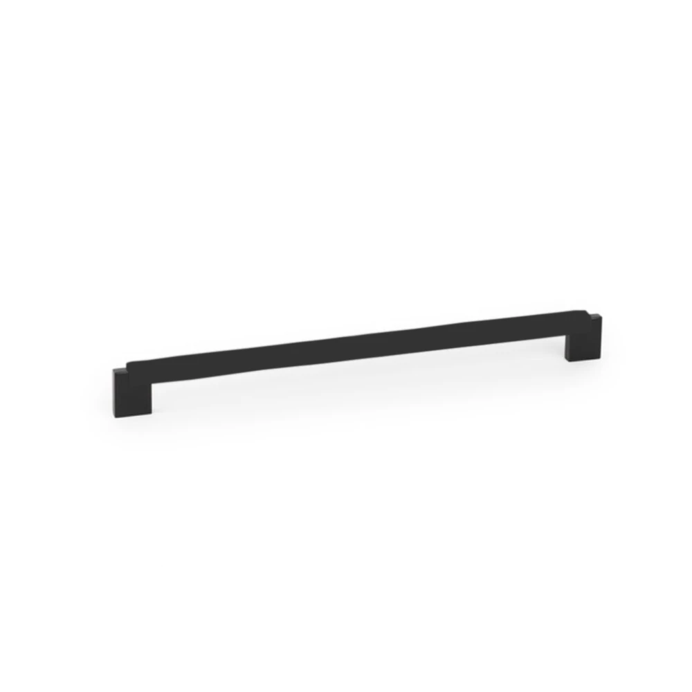 Viefe DUO Mini fogantyú, 320mm, fém-fa, csiszolt fekete - fekete 0658320NM2M2