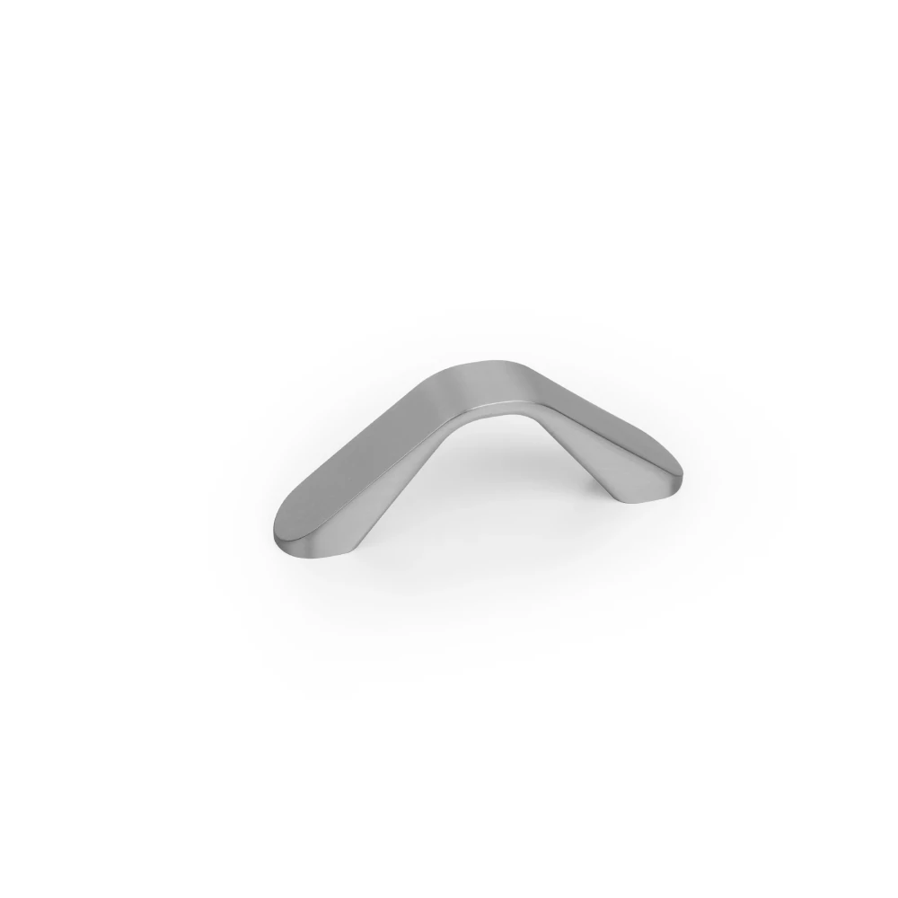 Fogantyú Viefe DROPP  64mm, fém, csiszolt nikkel