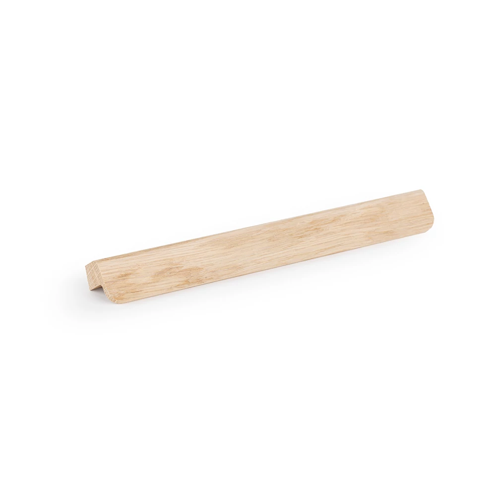 Viefe FLAPP WOOD fogantyú 160mm, facsiszolt nyers 0613160W00